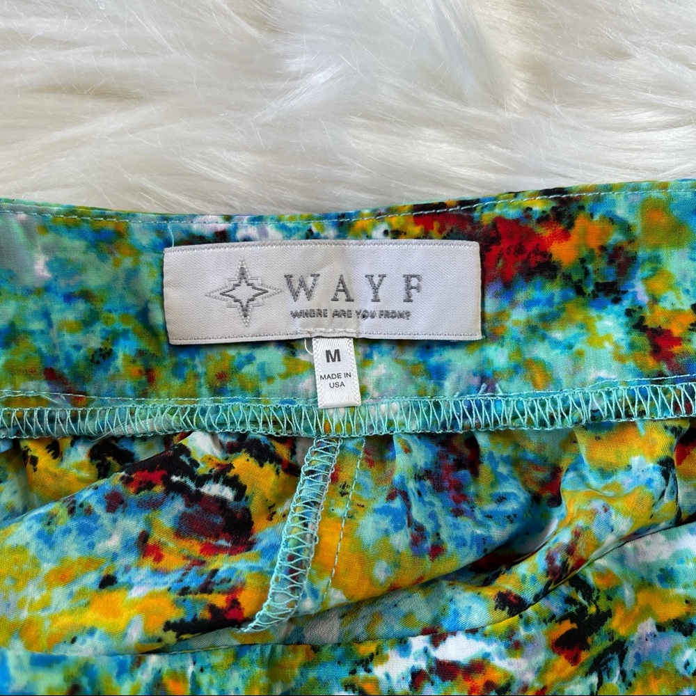 WAYF Colorful Printed Shorts M - Picture 4 of 11
